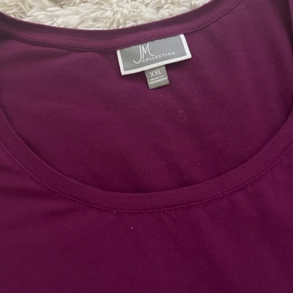 JM Collection ~ Women's Tunic Top ~ Colorful - Picture 3 of 5